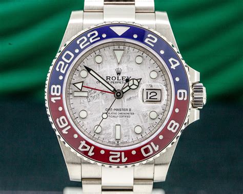 rolex gmt master ii pepsi 2015 weissgold|rolex pepsi price chart.